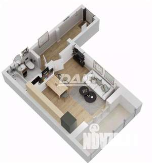 Студия квартира, вторичка, 27м2, 7/10 этаж