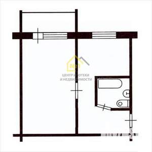 1-к квартира, вторичка, 31м2, 4/5 этаж
