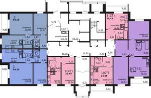 1-к квартира, вторичка, 32м2, 1/18 этаж