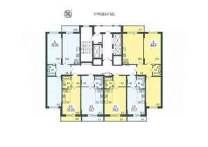 Студия квартира, вторичка, 38м2, 8/25 этаж