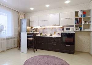 1-к квартира, сданный дом, 45м2, 8/10 этаж