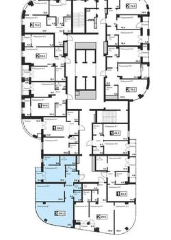 2-к квартира, вторичка, 109м2, 5/29 этаж
