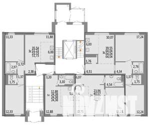 2-к квартира, вторичка, 41м2, 1/10 этаж