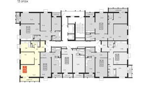 2-к квартира, вторичка, 58м2, 13/15 этаж