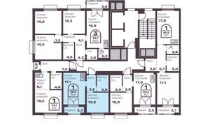 1-к квартира, вторичка, 37м2, 9/8 этаж