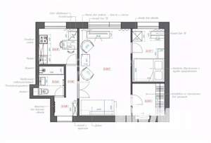 2-к квартира, вторичка, 43м2, 2/5 этаж