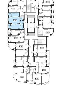 2-к квартира, вторичка, 70м2, 5/29 этаж