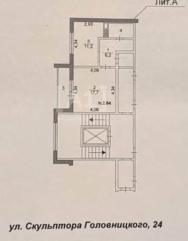 1-к квартира, вторичка, 39м2, 1/10 этаж