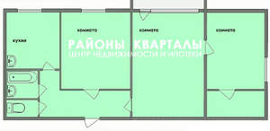 3-к квартира, вторичка, 63м2, 3/9 этаж