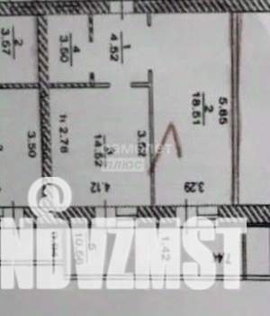 1-к квартира, вторичка, 41м2, 4/9 этаж