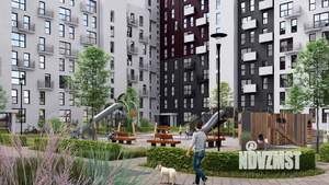 2-к квартира, строящийся дом, 41м2, 10/10 этаж