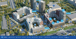 2-к квартира, вторичка, 54м2, 6/23 этаж