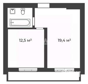 1-к квартира, вторичка, 36м2, 5/10 этаж