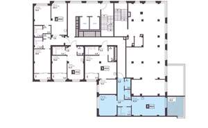 1-к квартира, вторичка, 61м2, 2/17 этаж