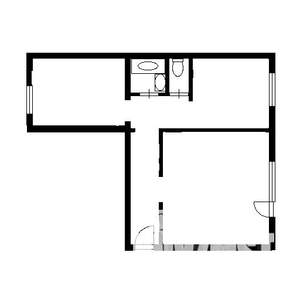 2-к квартира, вторичка, 53м2, 1/10 этаж