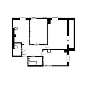 3-к квартира, вторичка, 95м2, 12/13 этаж
