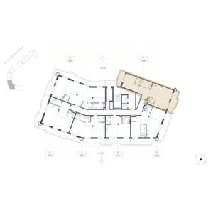 2-к квартира, вторичка, 106м2, 4/9 этаж