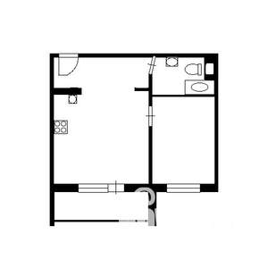 1-к квартира, вторичка, 41м2, 10/10 этаж