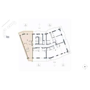 2-к квартира, вторичка, 105м2, 5/6 этаж