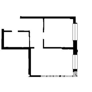 1-к квартира, вторичка, 53м2, 10/14 этаж