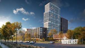 2-к квартира, строящийся дом, 70м2, 2/18 этаж