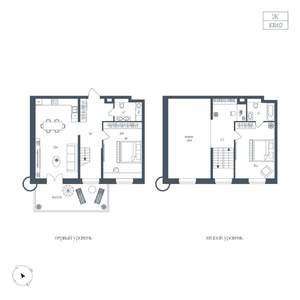 2-к квартира, вторичка, 109м2, 1/9 этаж