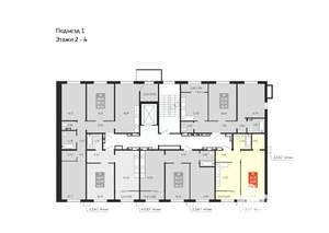 1-к квартира, вторичка, 44м2, 3/10 этаж