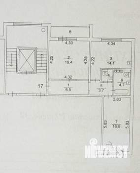 2-к квартира, вторичка, 65м2, 6/10 этаж
