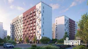 1-к квартира, строящийся дом, 24м2, 5/10 этаж