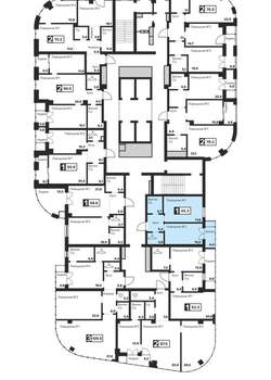 1-к квартира, вторичка, 45м2, 6/29 этаж