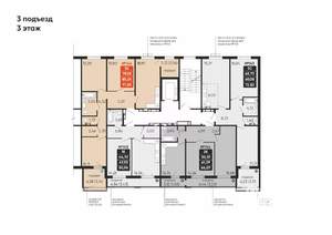 3-к квартира, вторичка, 85м2, 3/10 этаж