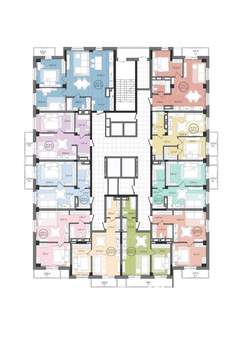 3-к квартира, вторичка, 82м2, 9/24 этаж