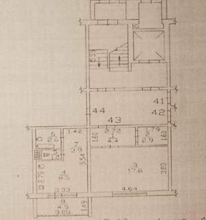 1-к квартира, вторичка, 41м2, 1/10 этаж