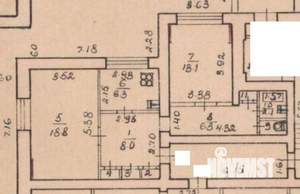 2-к квартира, вторичка, 58м2, 1/9 этаж
