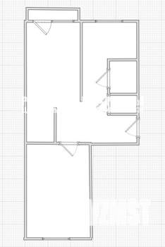2-к квартира, вторичка, 53м2, 2/5 этаж