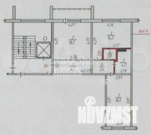 2-к квартира, вторичка, 65м2, 7/10 этаж