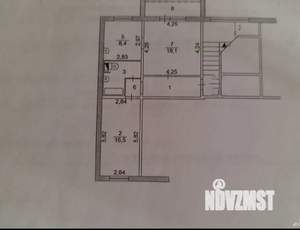 2-к квартира, вторичка, 57м2, 10/10 этаж