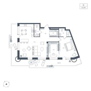 1-к квартира, вторичка, 113м2, 4/7 этаж