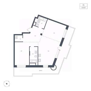 2-к квартира, вторичка, 101м2, 5/9 этаж