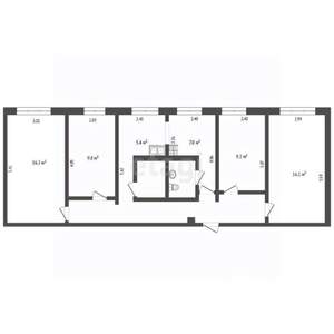 4-к квартира, вторичка, 84м2, 1/5 этаж