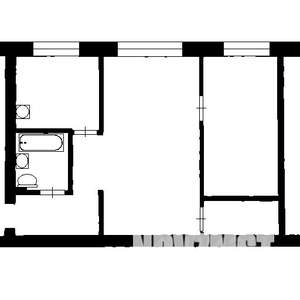 2-к квартира, вторичка, 45м2, 1/5 этаж