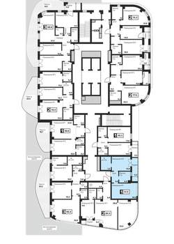 1-к квартира, вторичка, 52м2, 4/29 этаж