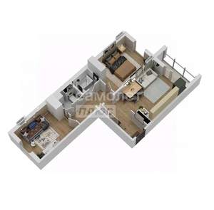 2-к квартира, вторичка, 56м2, 8/20 этаж