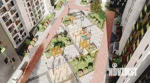 3-к квартира, строящийся дом, 65м2, 4/10 этаж
