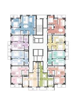 2-к квартира, вторичка, 48м2, 8/24 этаж