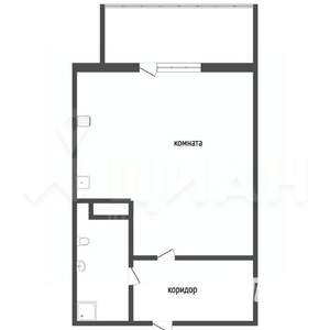 Студия квартира, вторичка, 24м2, 9/10 этаж