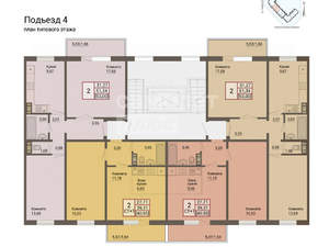 2-к квартира, сданный дом, 41м2, 10/11 этаж