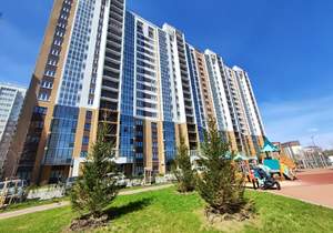 2-к квартира, строящийся дом, 52м2, 17/18 этаж