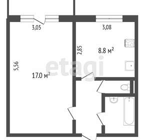 1-к квартира, вторичка, 33м2, 5/10 этаж