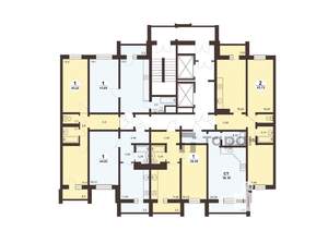1-к квартира, вторичка, 41м2, 9/20 этаж